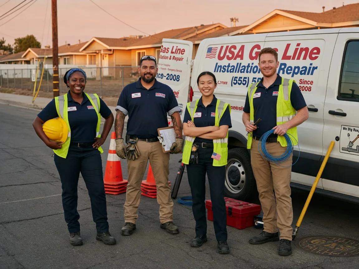 Gas Line Installation company in Durand, IL
